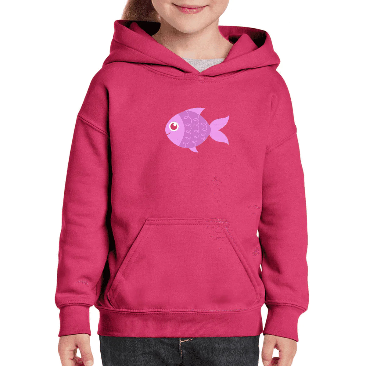 Cute Fish Hoodie For Kids Girls – Nurse Gifts